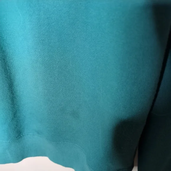 **4/$20** Champion Women's Relaxed Fit Teal 1/4 Zip Sweatshirt‎ Size XS - Picture 9 of 9
